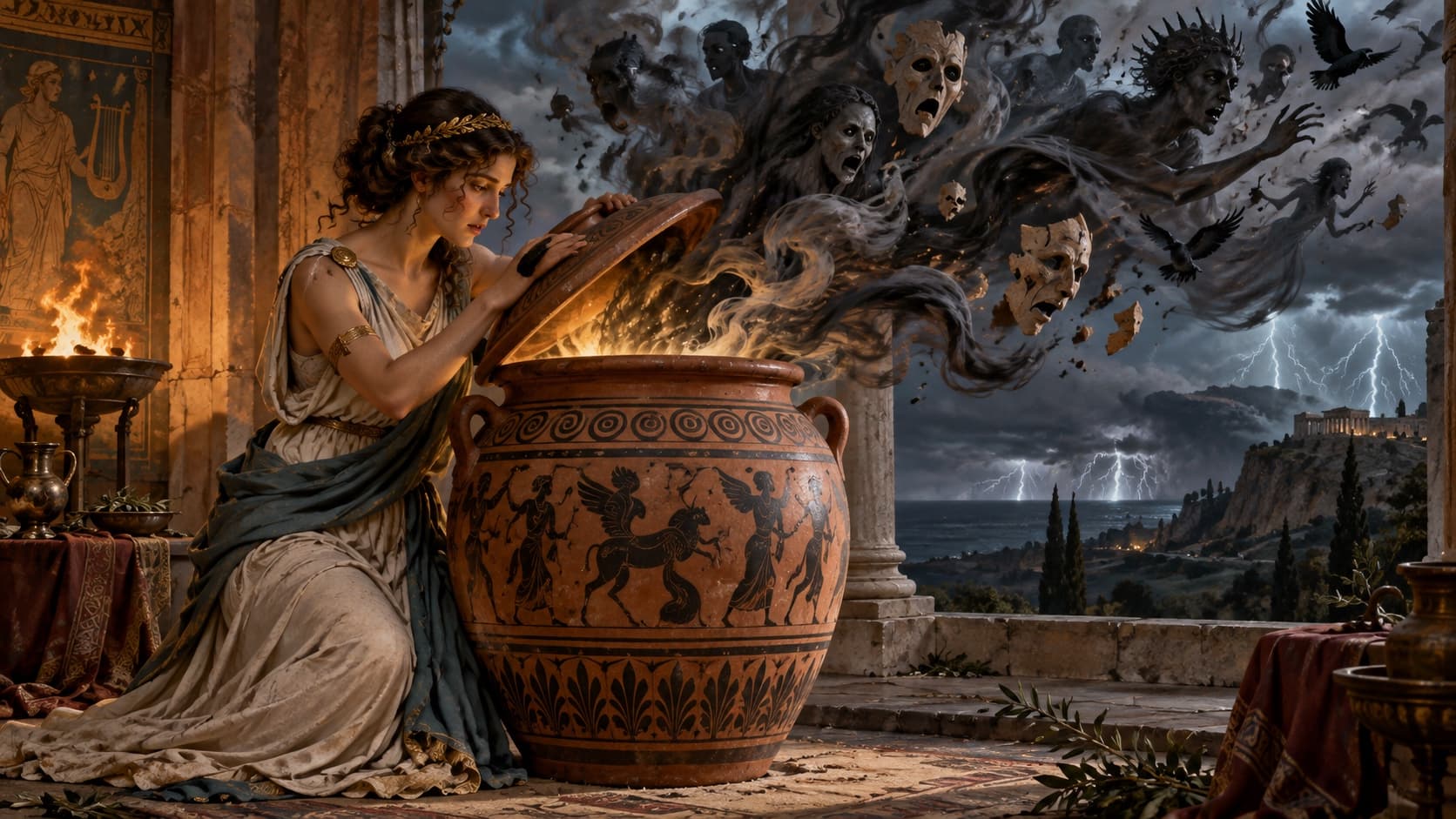 Pandora: la curiosidad que liberó el mal al mundo