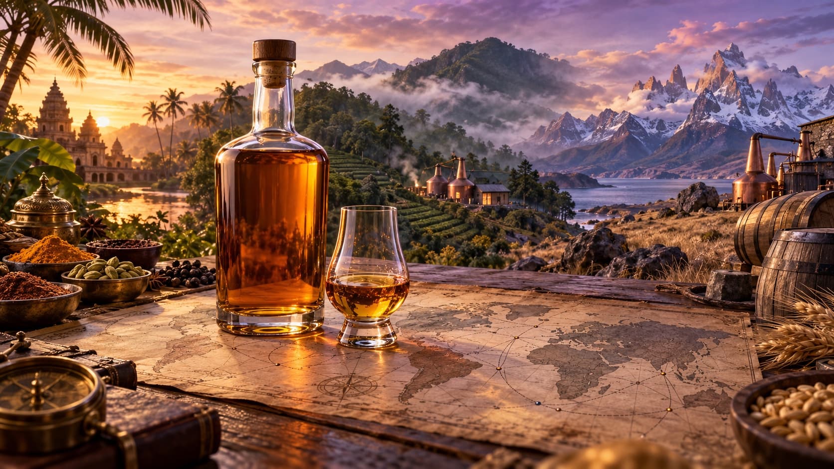 El whisky alrededor del mundo: India, Taiwán, Argentina y nuevos productores